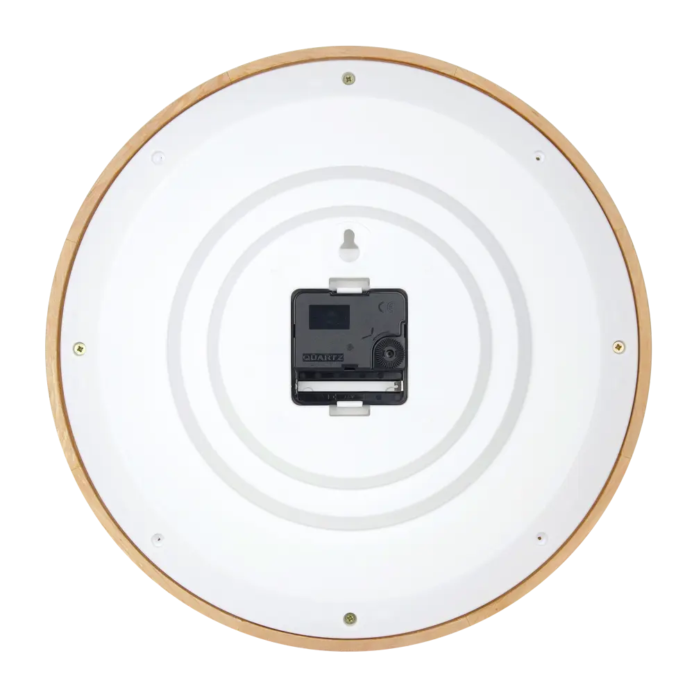 Часы настенные Troykatime ø30 см цвет светлое дерево NEO-CLASSIC STLM-2014993 - Вид №1