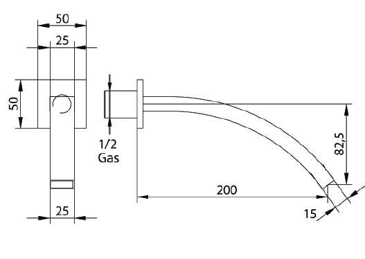 633920SN00 Излив Bandini Seta Santreyd - Вид №2