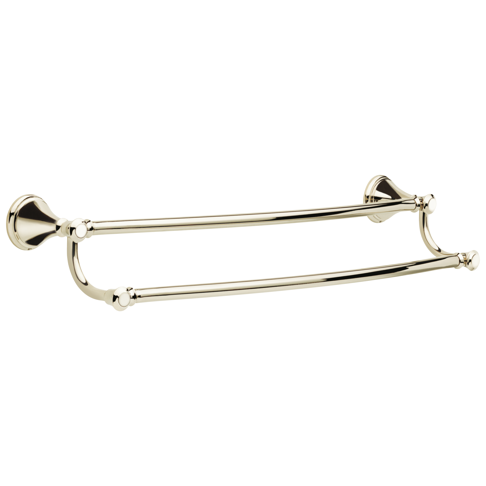 79725-PN 24-дюймовый двойной полотенцесушитель Delta Faucet Cassidy Полированный никель 
