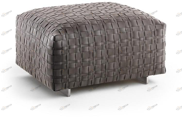 Flexform Пуф для улицы с тканым полиуретановым покрытием Bangkok sun-id-1502751