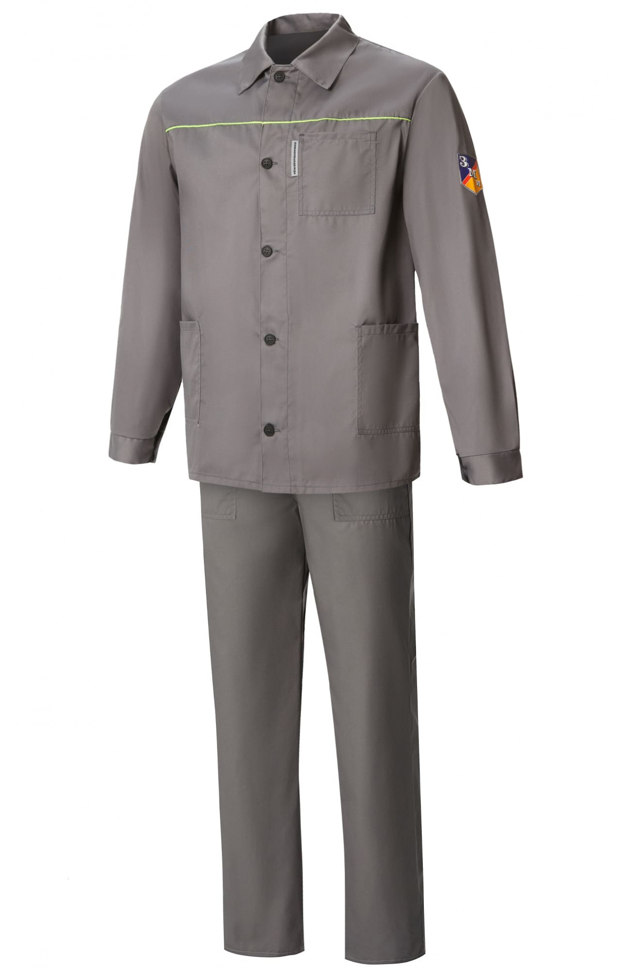 65435 Костюм "Труд" рабочий темно-серый  Летняя спецодежда  размер 60-62/182-188 