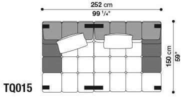B&B Italia Модульный секционный диван Tufty time sun-id-1414316 - Вид №49