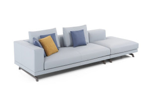 Кожаный диван