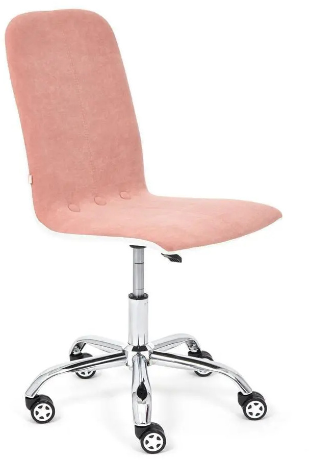 90234174 Кресло компьютерное Сантиметр Tetchair заменитель кожи цвет белый 14191 STLM-1098109