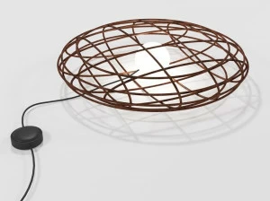 Barel Лампа из цельного железного стержня, обработанная вручную Filodiferro