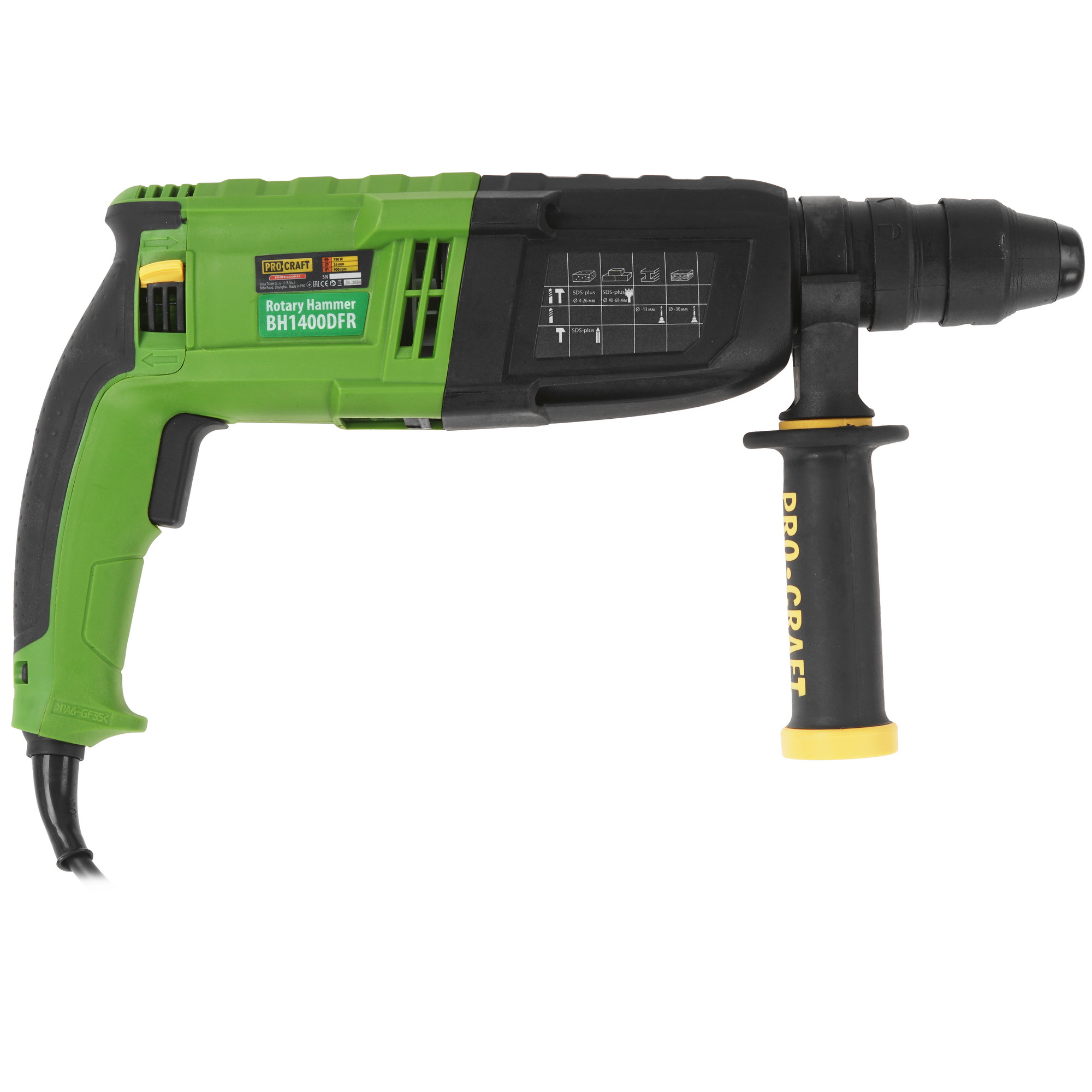 Перфоратор Procraft BH1400DFR 9277908 STDN-0149991 - Вид №1