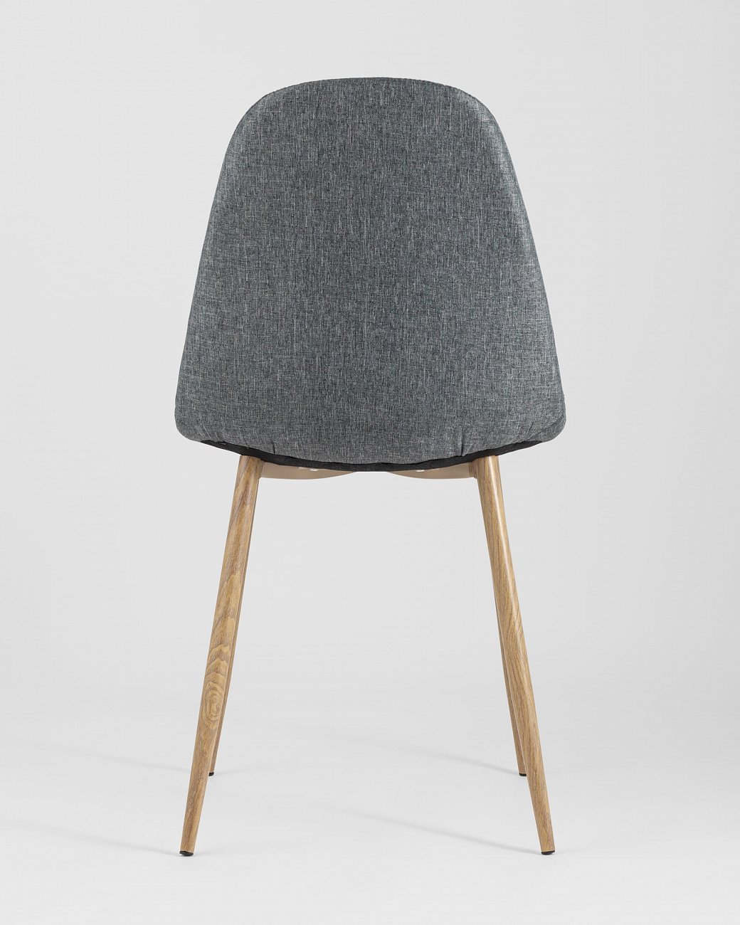 Стул со спинкой серый из рогожки "Валенсия" STOOL GROUP ДИЗАЙНЕРСКИЕ, ИНТЕРЬЕРНЫЕ 00-3946302 Серый  - Вид №4