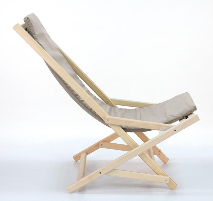 KARN Складной шезлонг из бука Happy design 956 - Вид №1
