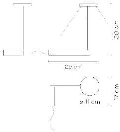 Vibia Настольная лампа из металла Flat 5970 - Вид №6