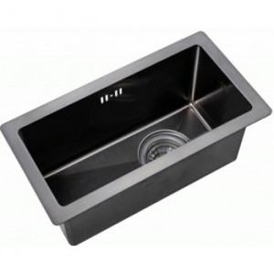 Мойка Zorg INOX-PVD 2344 GRAFIT, Zorg pvd 2344 GRAFIT Мойка кухонная прямоугольная Zorg