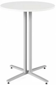 Herman Miller Круглый высокий стол с основанием 4 звезды Everywhere