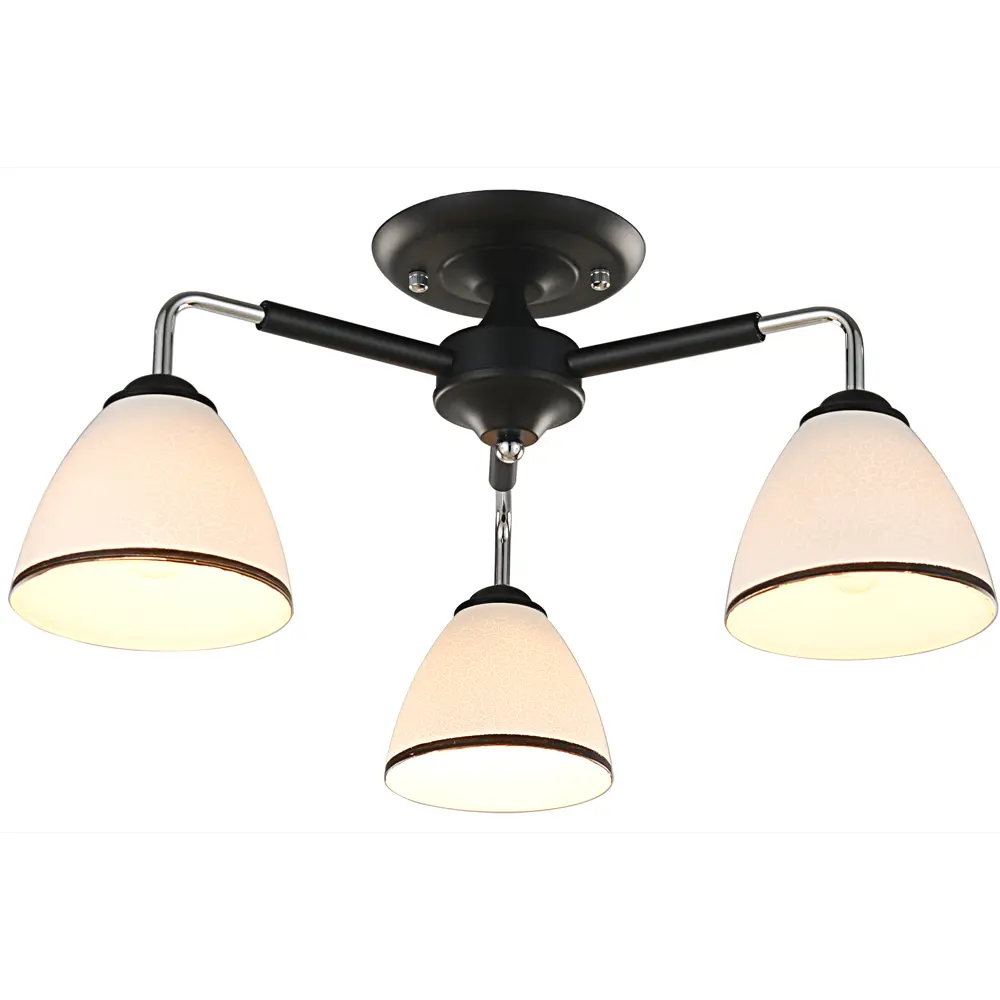 Люстра потолочная KREAFORTA Zeya 3 ламп цвет белый STLM-2139758 - Вид №5