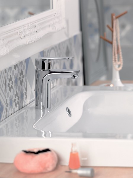 E29842-CP Однорычажный смеситель для раковины Jacobdelafon OSCAR Santreyd - Вид №1