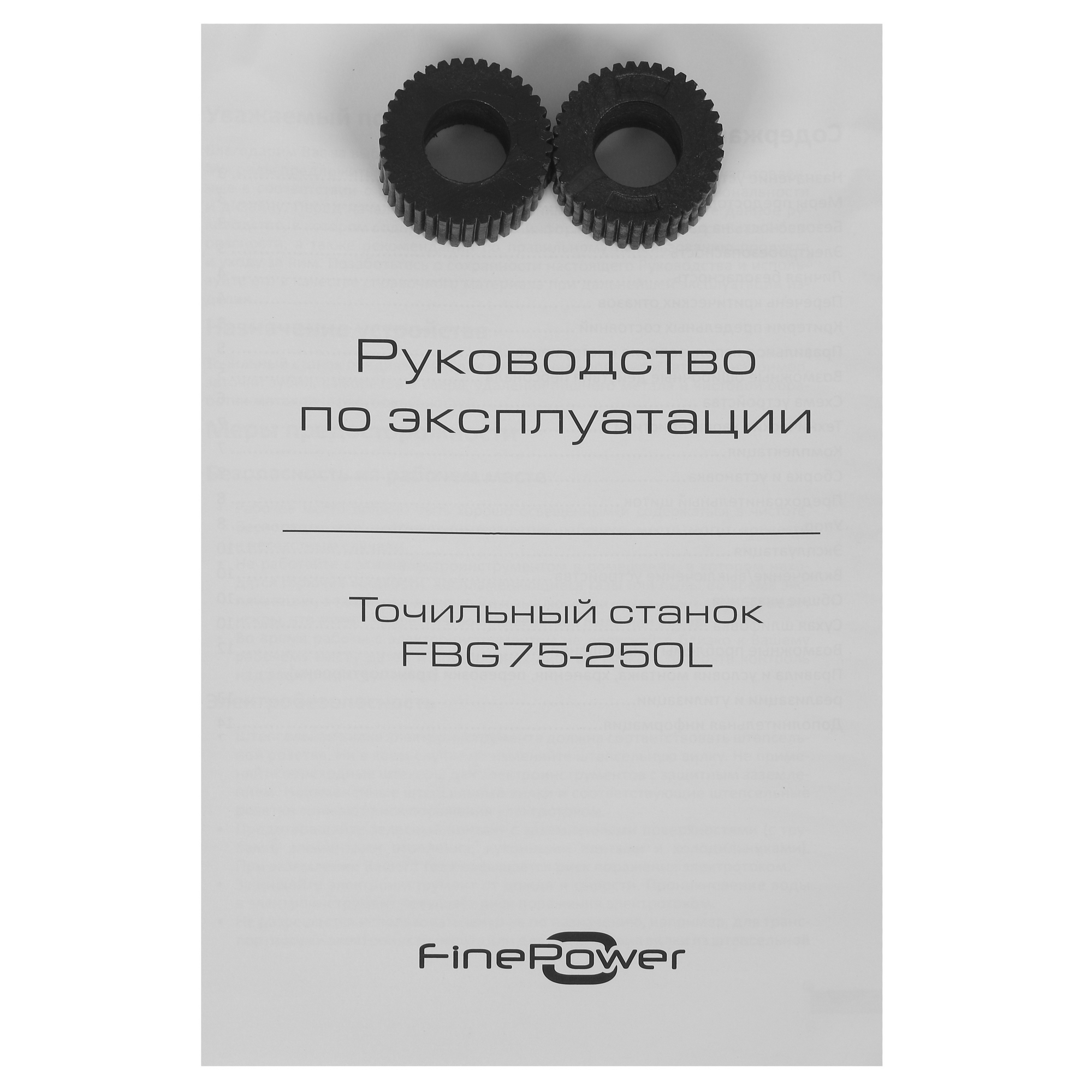 Точильный станок FinePower FBG75-250L 5098985 STDN-0037889 - Вид №8