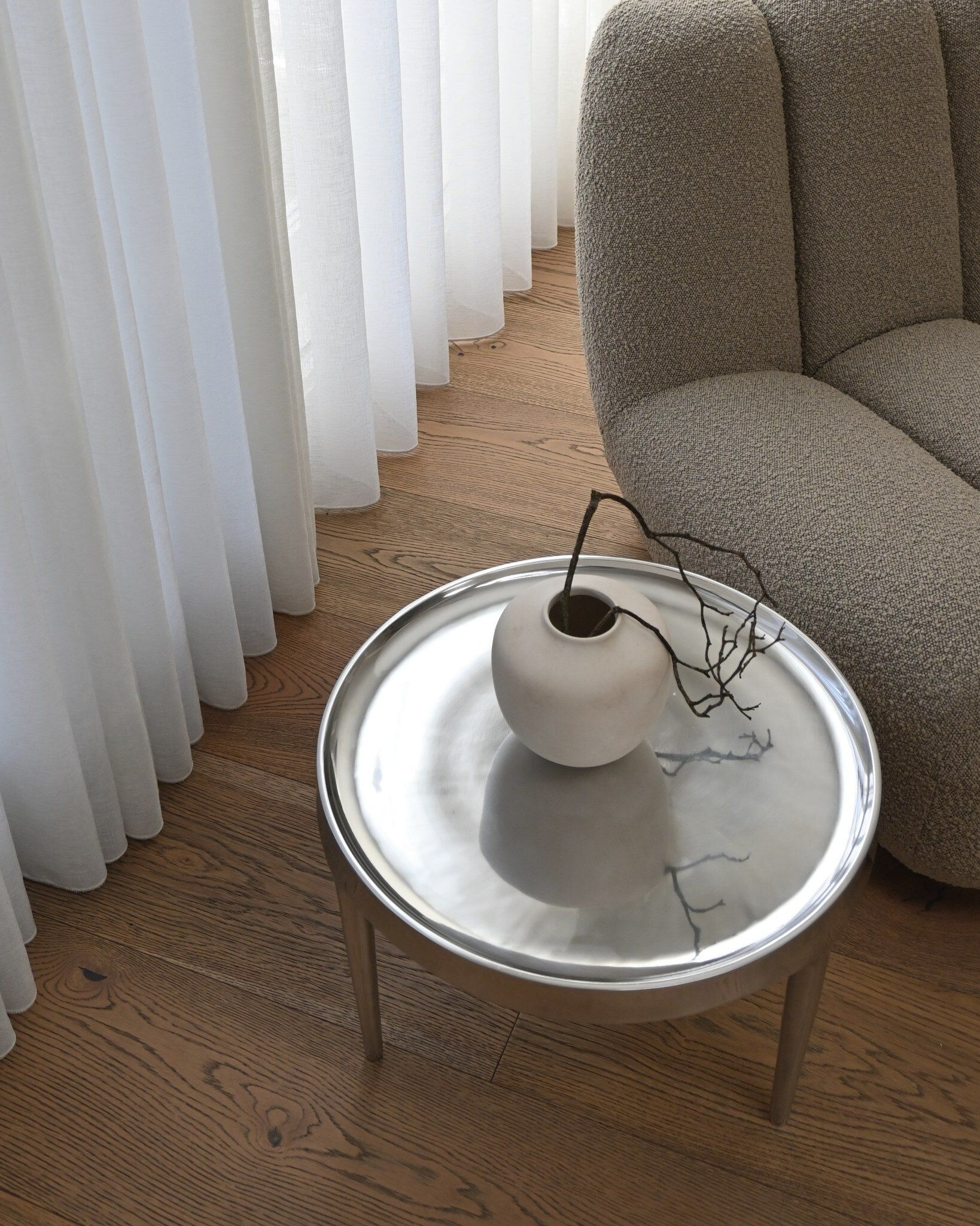 Круглый чугунный журнальный столик 101 Copenhagen ARCH-00110275 - Вид №5