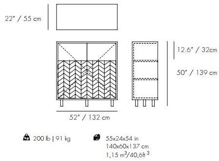 Mambo Unlimited Ideas Мобильный бар в мдф Samoa sun-id-1476576 - Вид №3