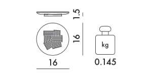 Набор десертных тарелок из меламина Kartell сюжет ARCH-00132979 - Вид №18