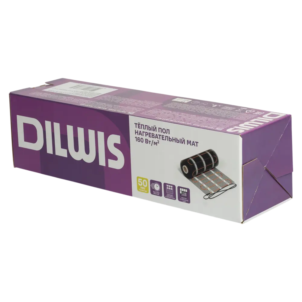 Нагревательный мат для теплого пола DILWIS 2.5 м2 400 Вт STLM-2156917 - Вид №2