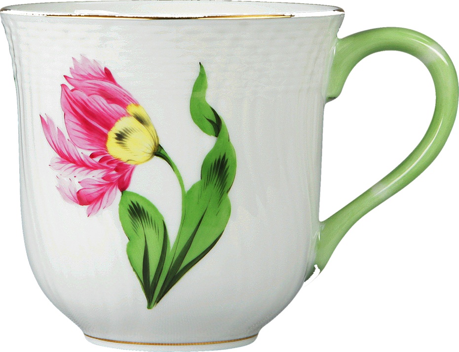 1046132 Herend Кружка Herend 330мл "Китти" (розовая) Фарфор 