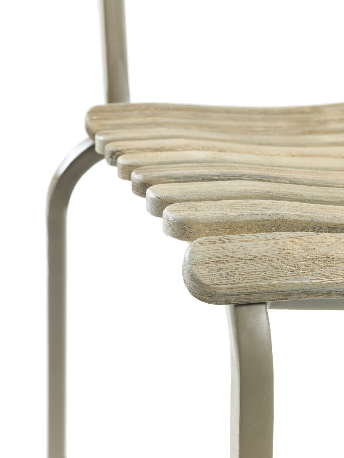 Штабелируемый садовый стул из тикового дерева Ethimo Laren ARCH-00071941 - Вид №11