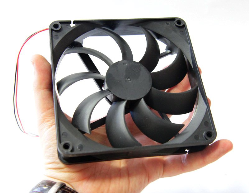 2140 Осевой вентилятор корпусной 140х140х25мм 12Вольт LAB.Space  - Вид №5