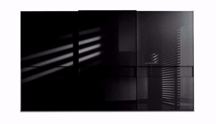 Composit Шкаф из лакированного дерева и стекла с раздвижными дверцами sun-id-1361543 - Вид №2