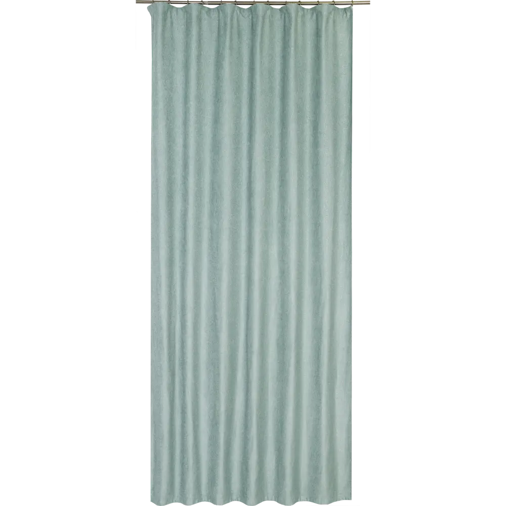 Штора на ленте Меланж 160x280 см цвет синий GARDEN STLM-2084687