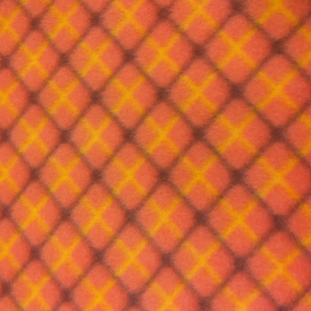 Плед Хэллоуин клетка 130х170 см флис BELEZZA STLM-2108868 - Вид №1