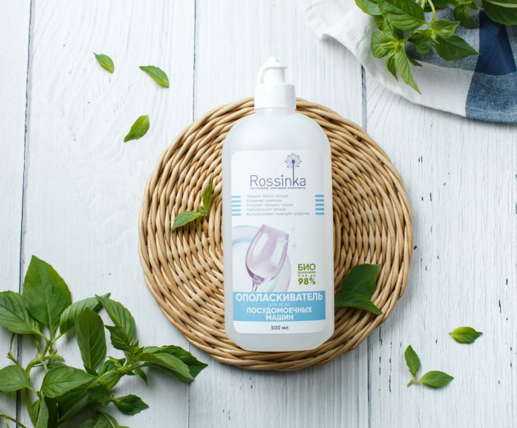 6944 Ополаскиватель для всех видов посудомоечных машин_500 мл. Вкусляндия 