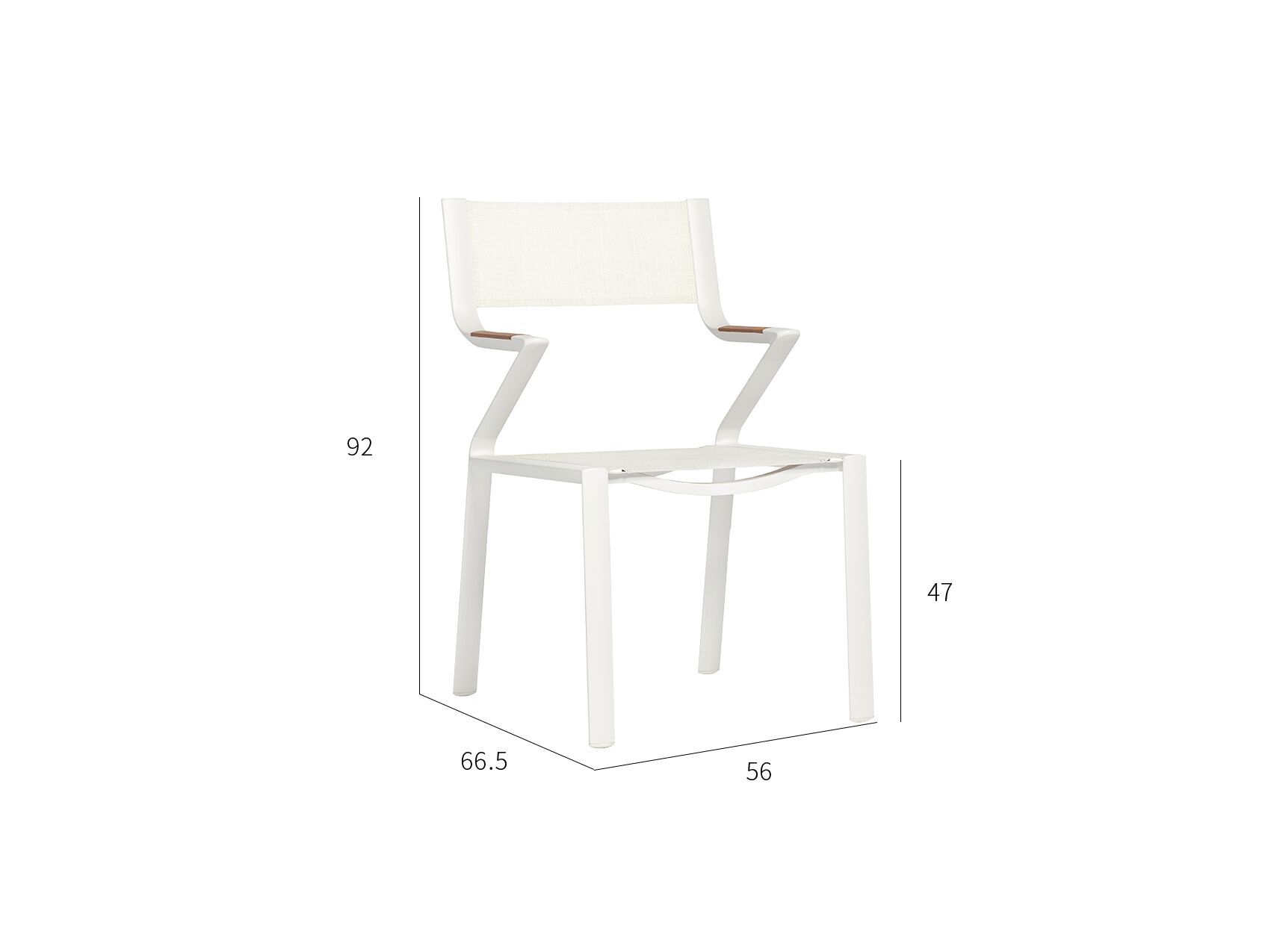 Садовый стул с подлокотниками VINEKO Долина ARCH-00002511