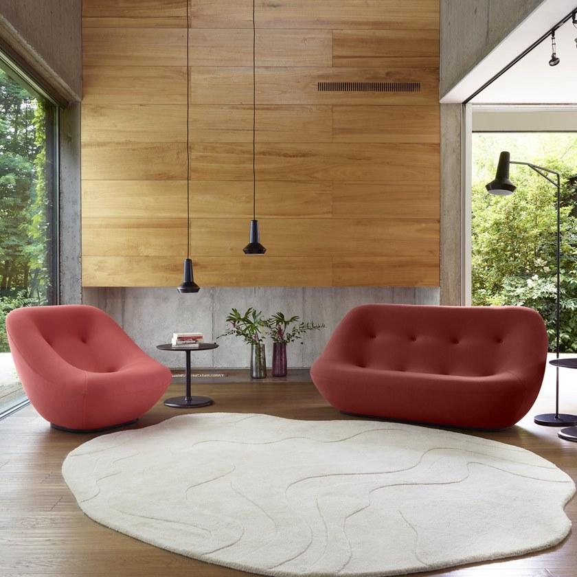 Ligne Roset 2-х местный тканевый диван со съемным чехлом Bonnie 13030605 - Вид №3