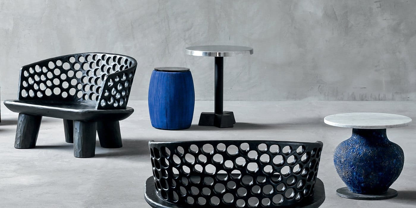 Круглый чугунный журнальный столик Gervasoni латунь ARCH-00082307 - Вид №3