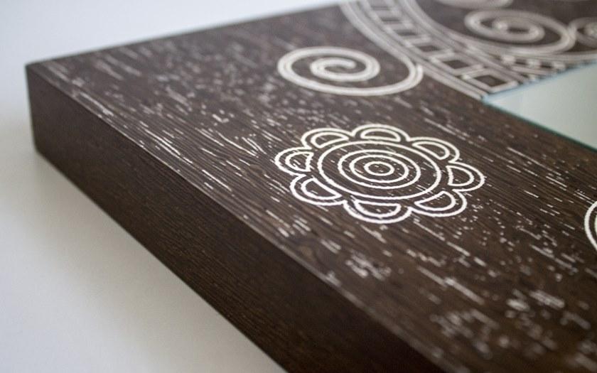 LIGNIS® Квадратное настенное зеркало в раме Dolcevita marrakech 12.044 - Вид №3