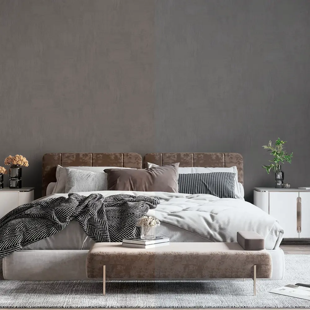 Обои флизелиновые Wallsecret Boho серые 8846-16 STLM-2169648 - Вид №3