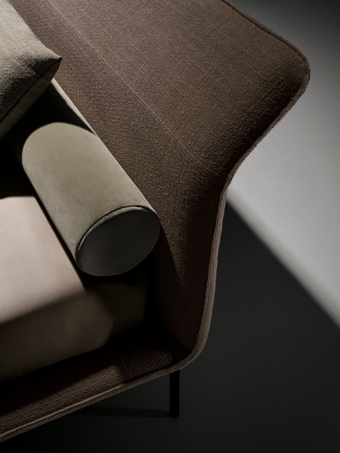 Двуспальная кровать из ткани с мягким изголовьем Twils ELLE ARCH-00136001 - Вид №4