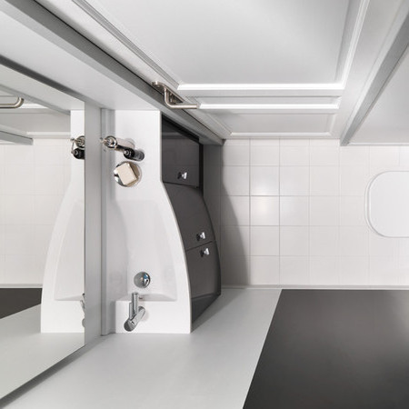 ECTA921 Тумба с встроенной  раковиной  Ambiance Bain 38368 - Вид №4