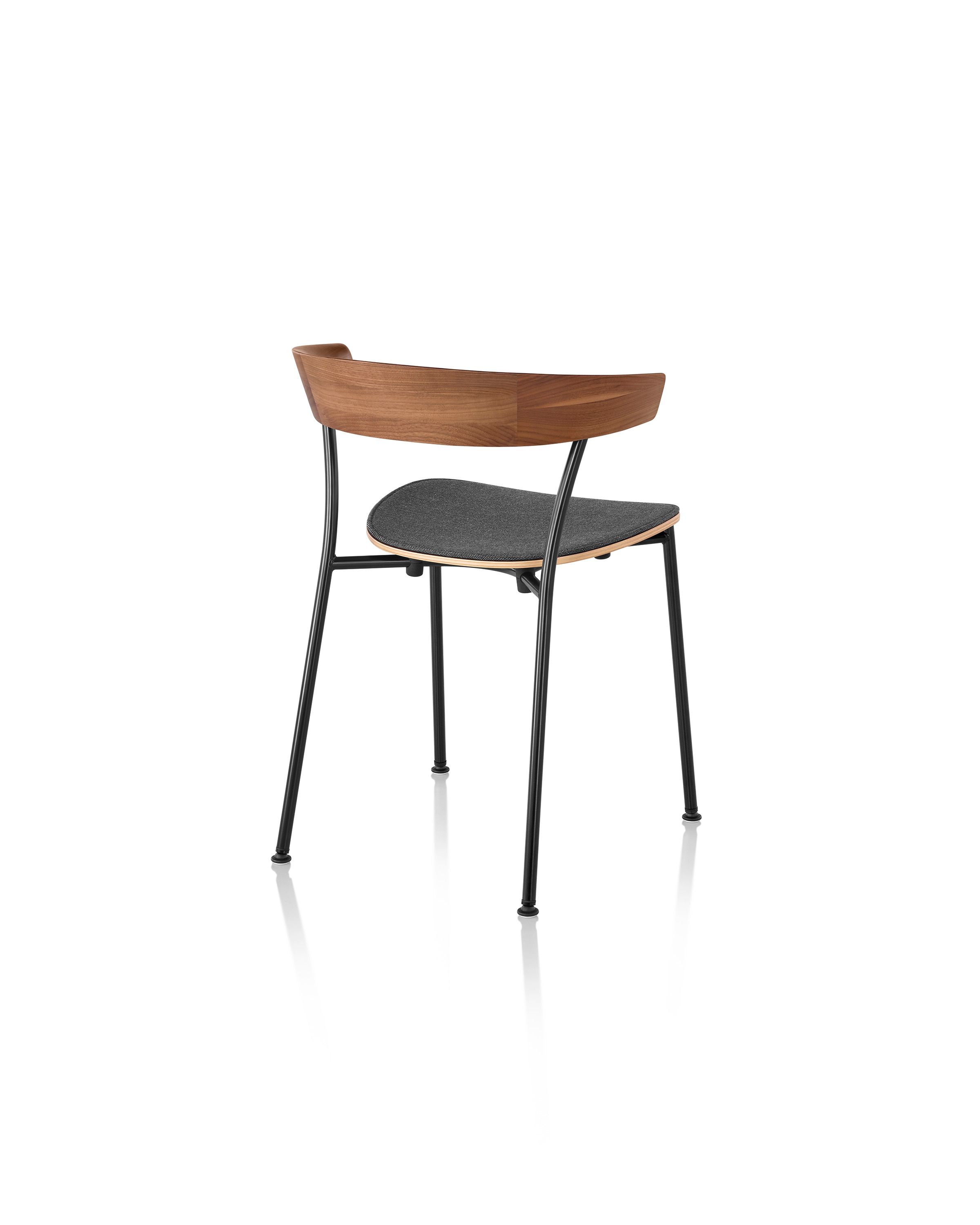 Стул со встроенной подушкой и деревянным или металлическим основанием Herman Miller Leeway ARCH-00054458 - Вид №16