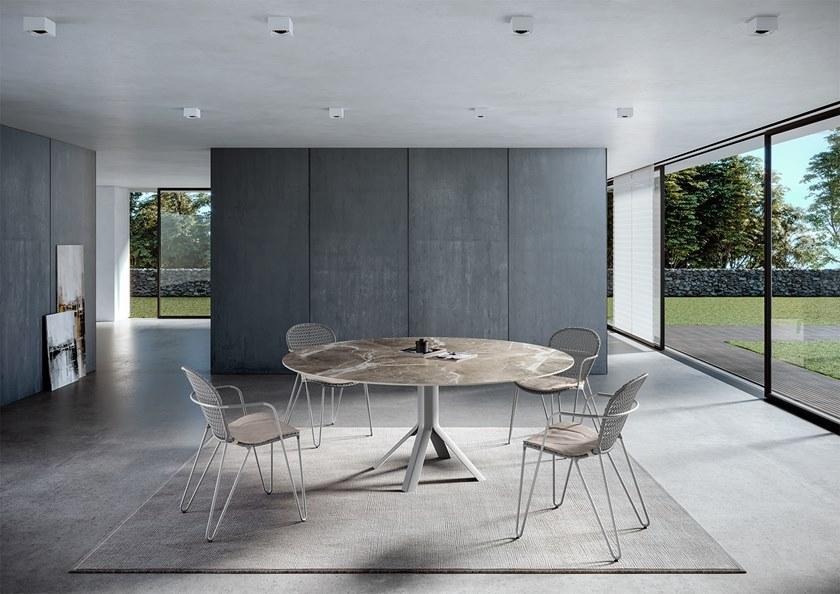 Joli Круглый алюминиевый стол с откидной крышкой Fizz sun-id-1397489 - Вид №6