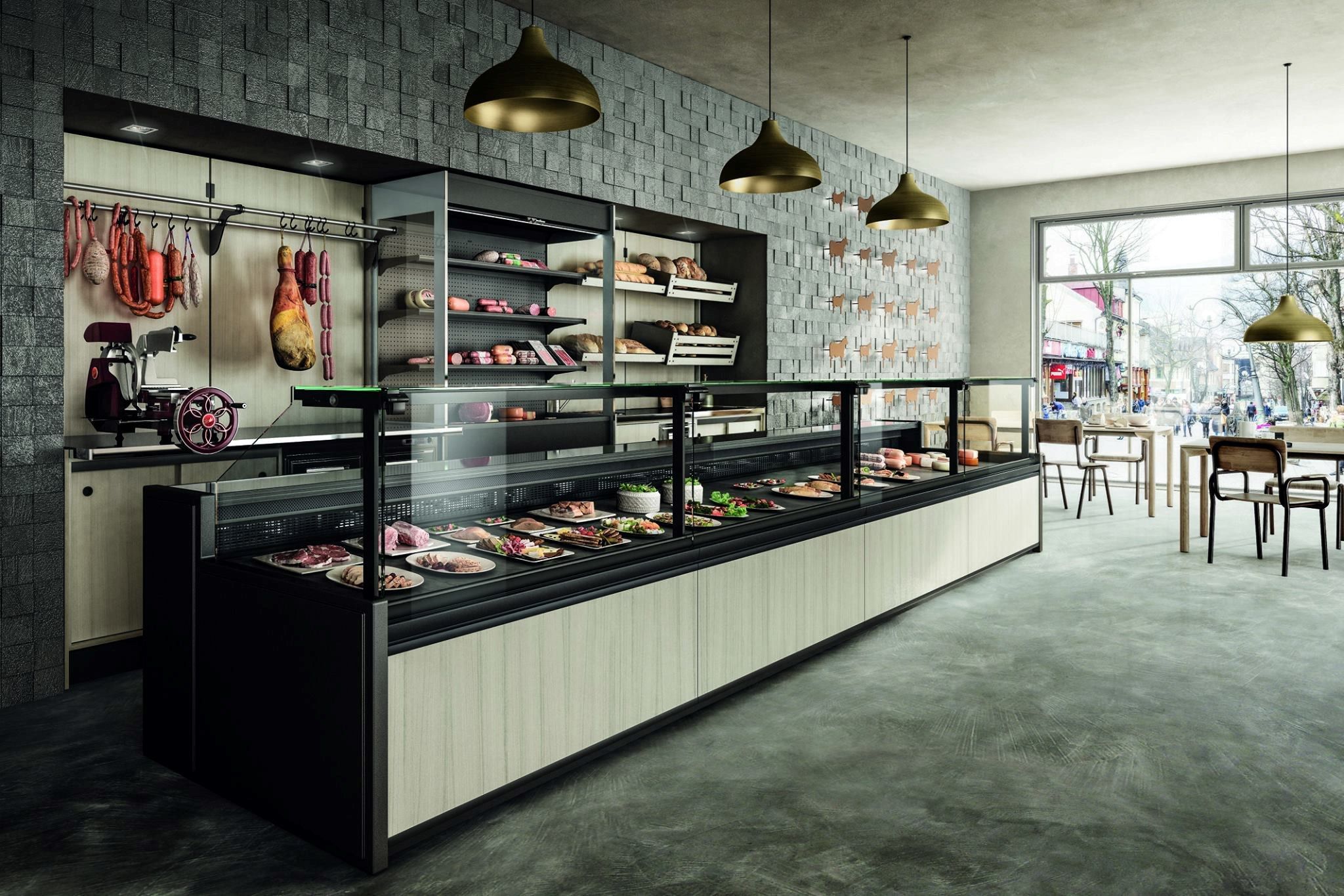 Витрина с холодильной стойкой Frigomeccanica Genius ARCH-00062831 - Вид №2