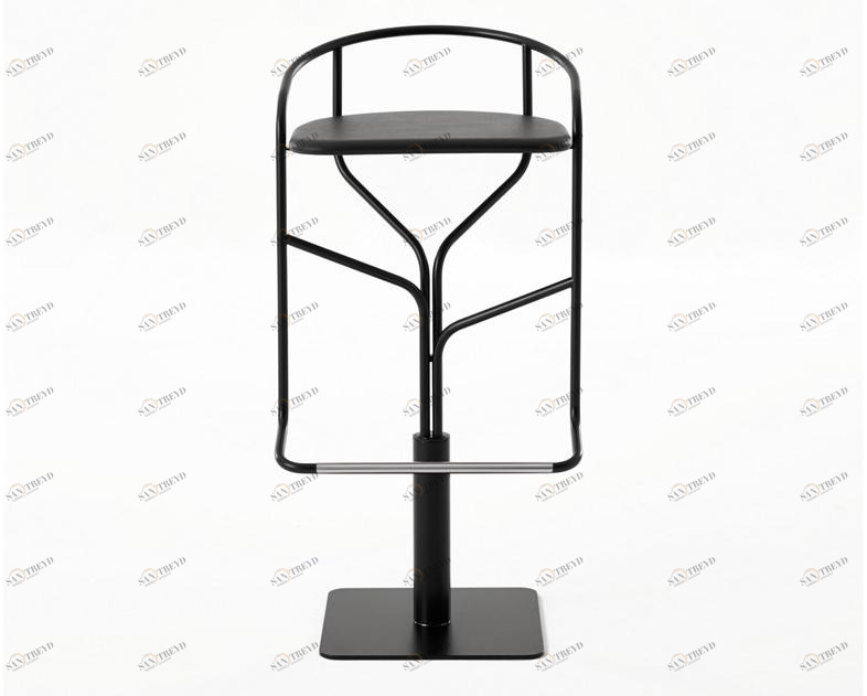 Desalto Стул поворотный стальной с подставкой для ног Ike sun-id-1367604