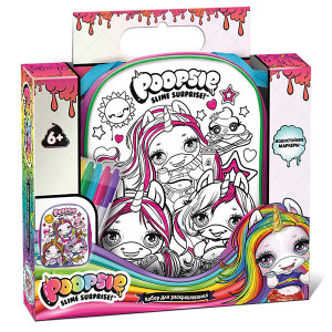 PC0001 POOPSIE SLIME SURPRISE! Рюкзак для раскрашивания "Slime surprise" Poopsie Surprise Unicorn