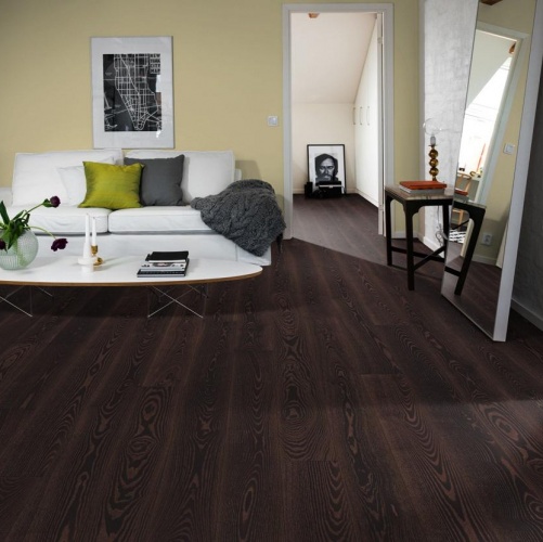 Паркетная доска Kahrs Ясень Черная медь 2600200434 - Вид №14