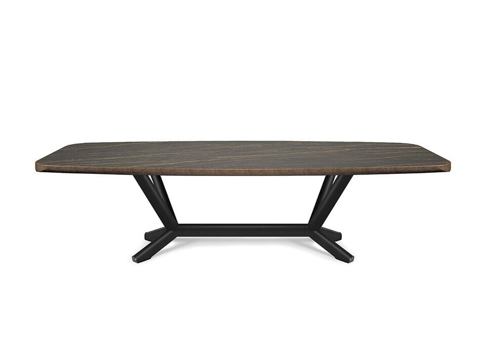 Керамический и стальной бочковый стол Cattelan italia строгальный станок ARCH-00098851 - Вид №1