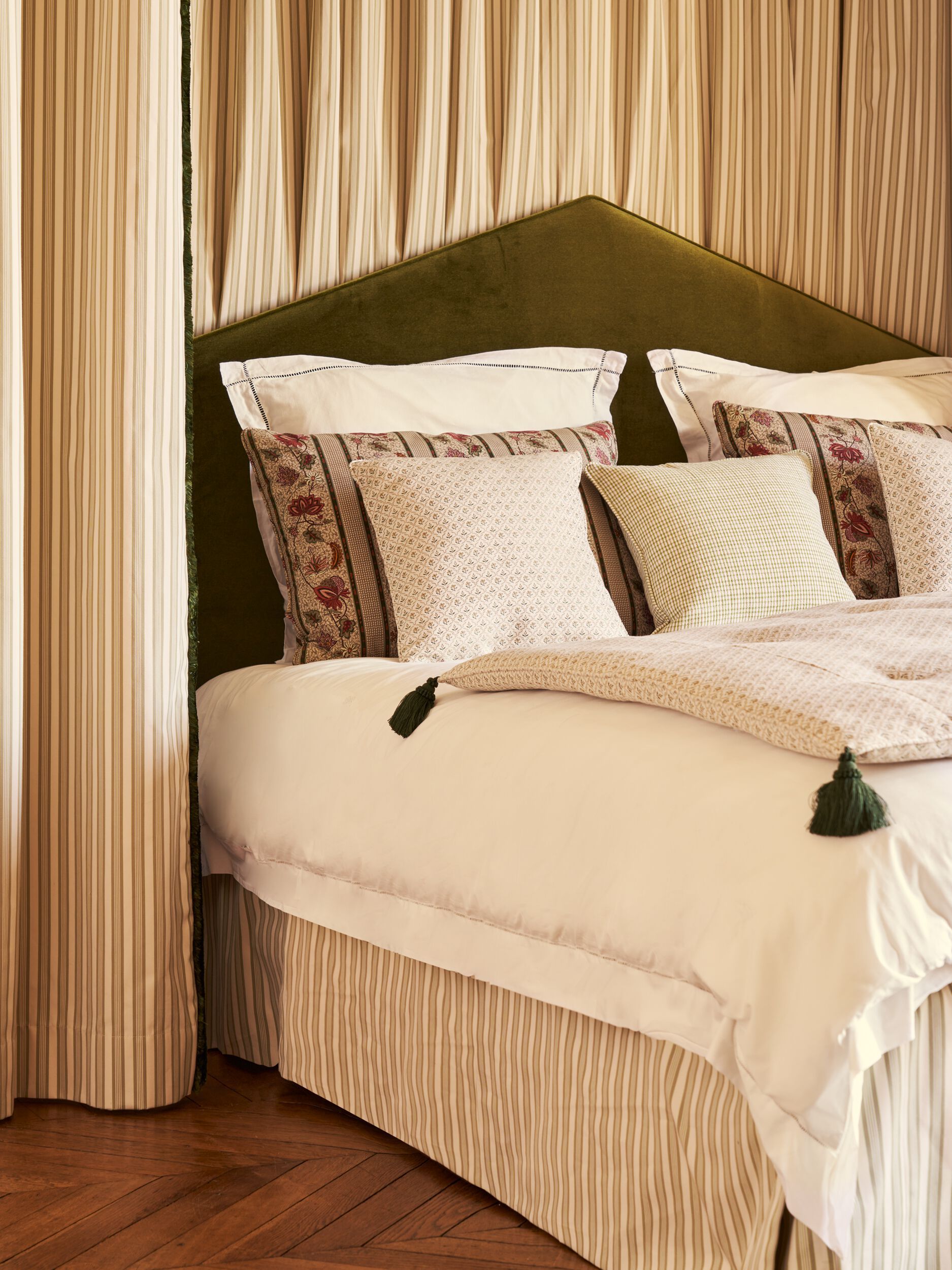 Хлопчатобумажная ткань для штор с цветочным рисунком LELIEVRE Quenin-Belle Époque ARCH-00045100 - Вид №18