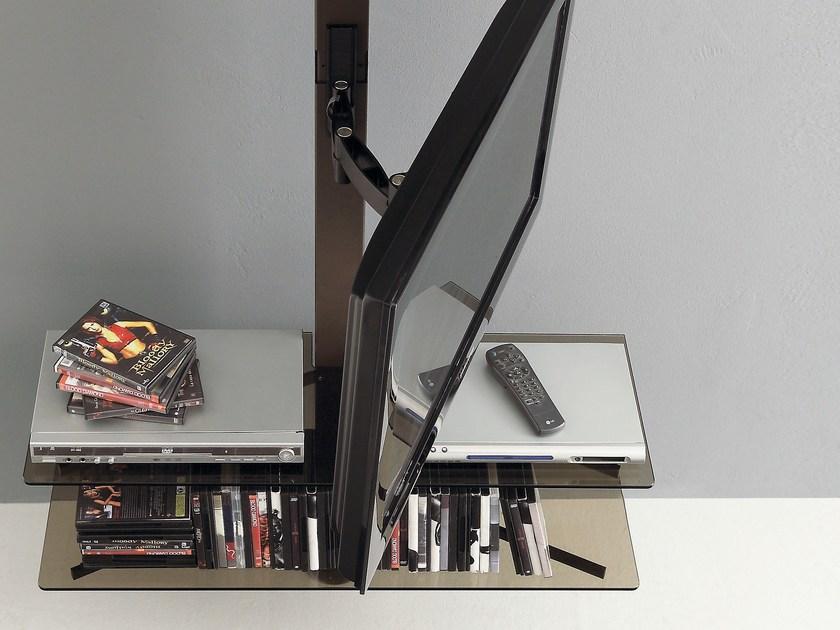 IDEAS Group Поворотный металлический шкаф под ТВ с книжным шкафом sun-id-1457956 - Вид №2