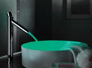 Remer Rubinetterie Смеситель для умывальника из хромированной латуни на столешнице без сливного крана Minimal color Nr 11 l 2