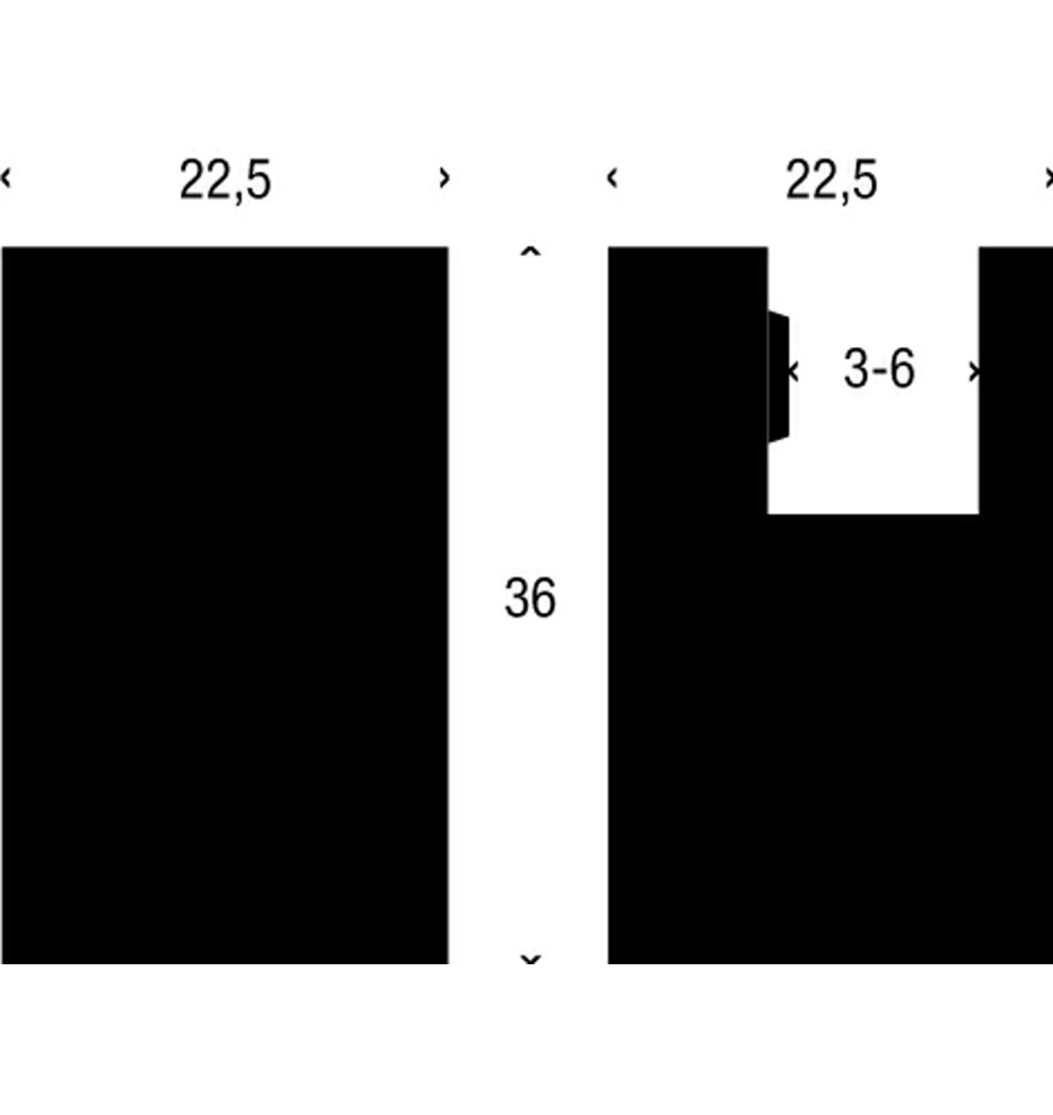 FROST Держатель зеркала 5 » 4 шт. почищенный цинк / латунь Матовый Q302102210  - Вид №2
