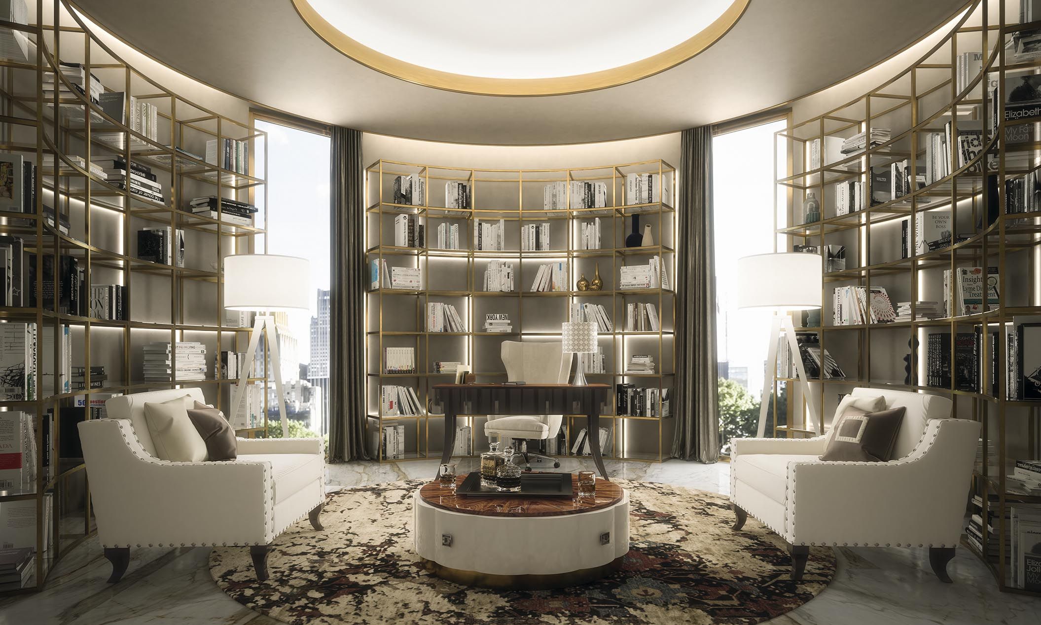 Тканевое кресло с подлокотниками GUERRA VANNI Оскар ARCH-00089425 - Вид №1