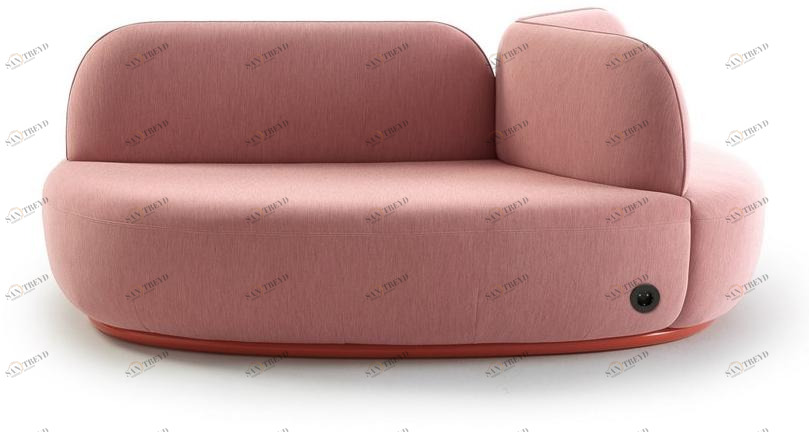 Sancal Диван из ткани с розеткой и usb La isla sun-id-1497803