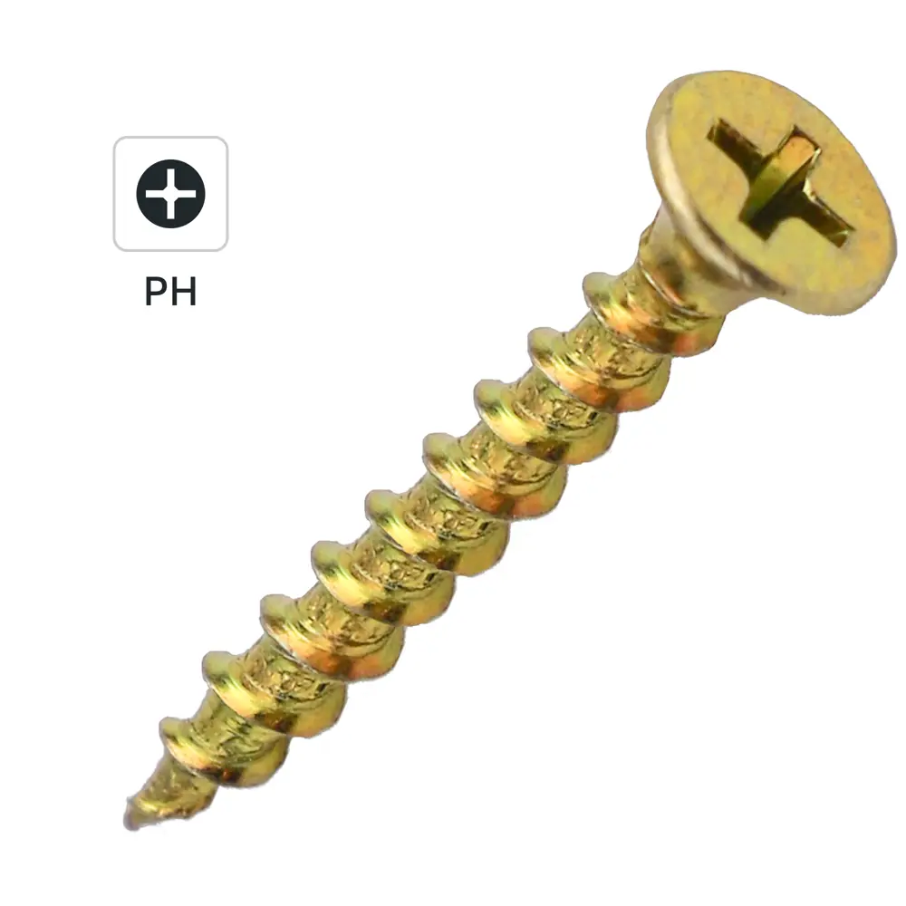 Саморезы по дереву DILWIS оцинкованные 3.5×41 мм (1 кг) 89386194 STLM-1576631